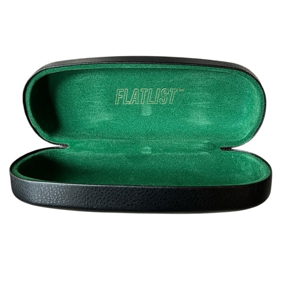 🌻NEW w/tags Flatlist Eazy Brown Tortoise Blue Tint Eyewear | Atmos - Picture 10 of 12